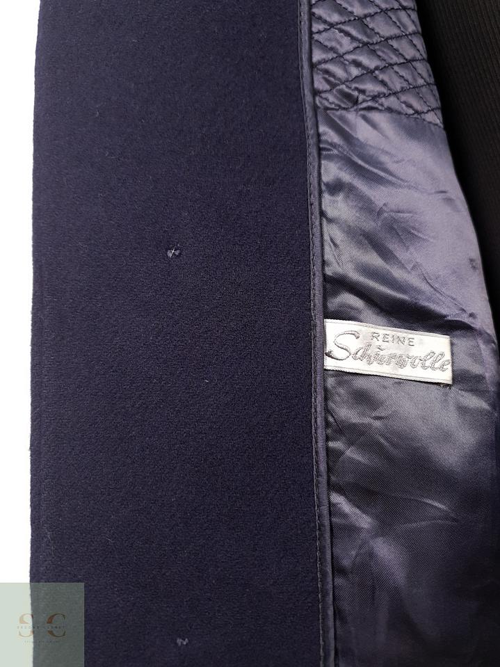 Abrigo Hombre De Luxe lana virgen Azul Talla XL 4