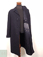 Abrigo Hombre Vintage 100 lana virgen Azul Talla L - Miniatura 1