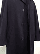 Abrigo Hombre Vintage 100 lana virgen Azul Talla L - Miniatura 2