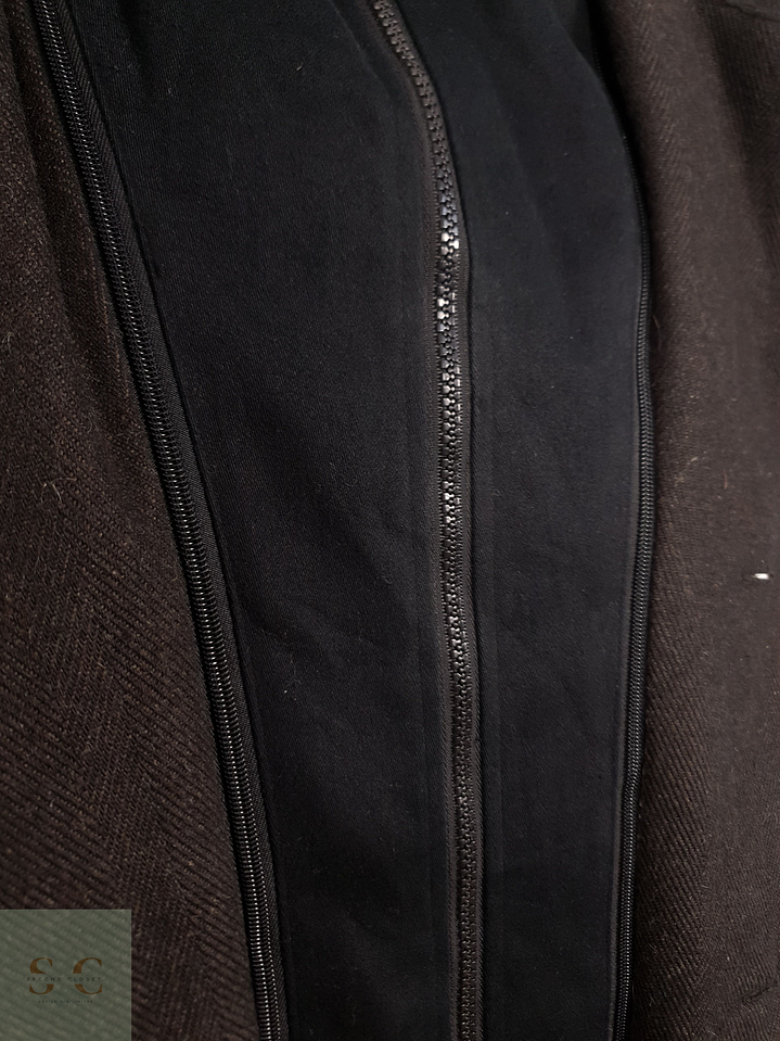 Abrigo Hombre mezcla lana Cafe Talla XL 8