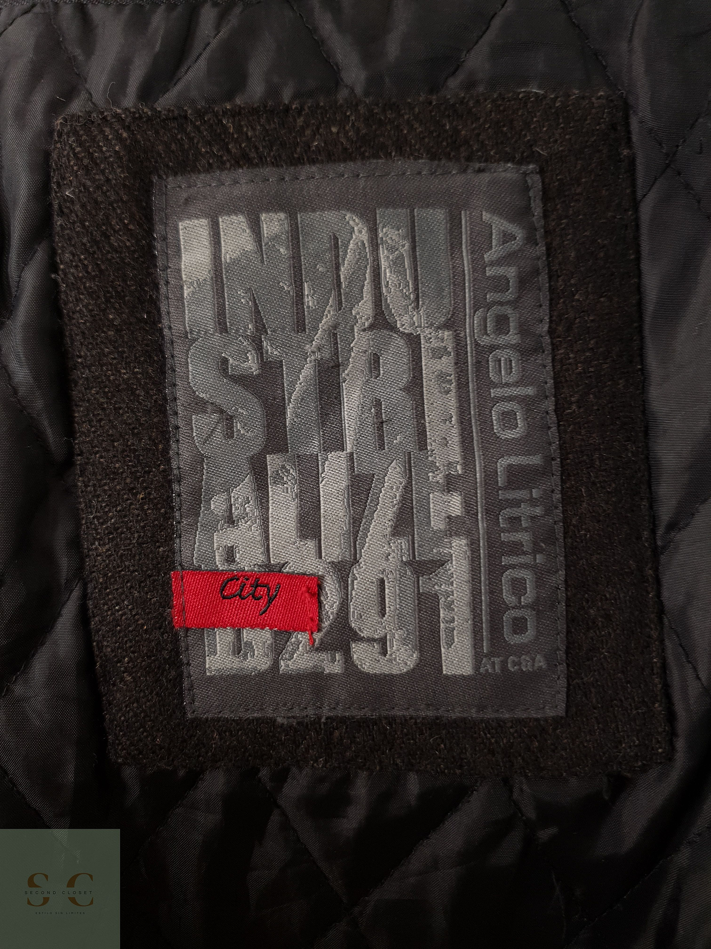 Abrigo Hombre mezcla lana Cafe Talla XL 10