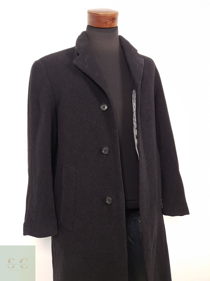 Abrigo Hombre Westbury 100 lana virgen Plomo Talla ML 4