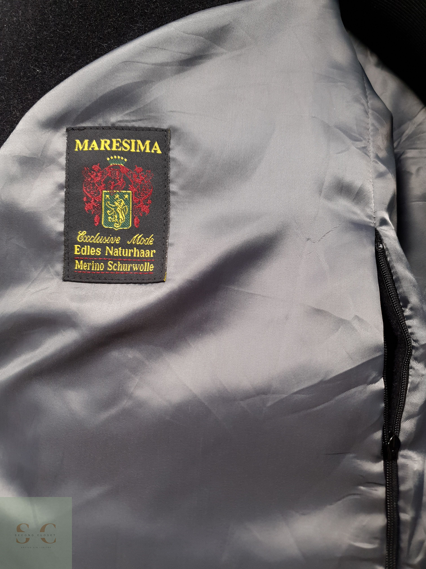 Abrigo Hombre Westbury 100 lana virgen Plomo Talla ML 12