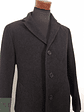 Abrigo Hombre Bongardi lana cashmere Plomo Talla L - Miniatura 6