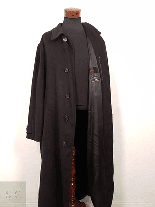 Abrigo Hombre Regent lana Marron Oscuro Talla XXXL