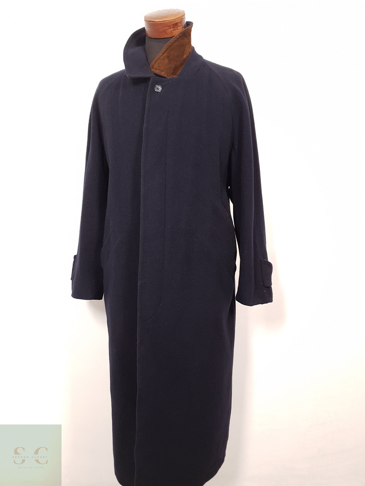 Abrigo Hombre Dickhoff wool cashmere Azul Talla XXL 6