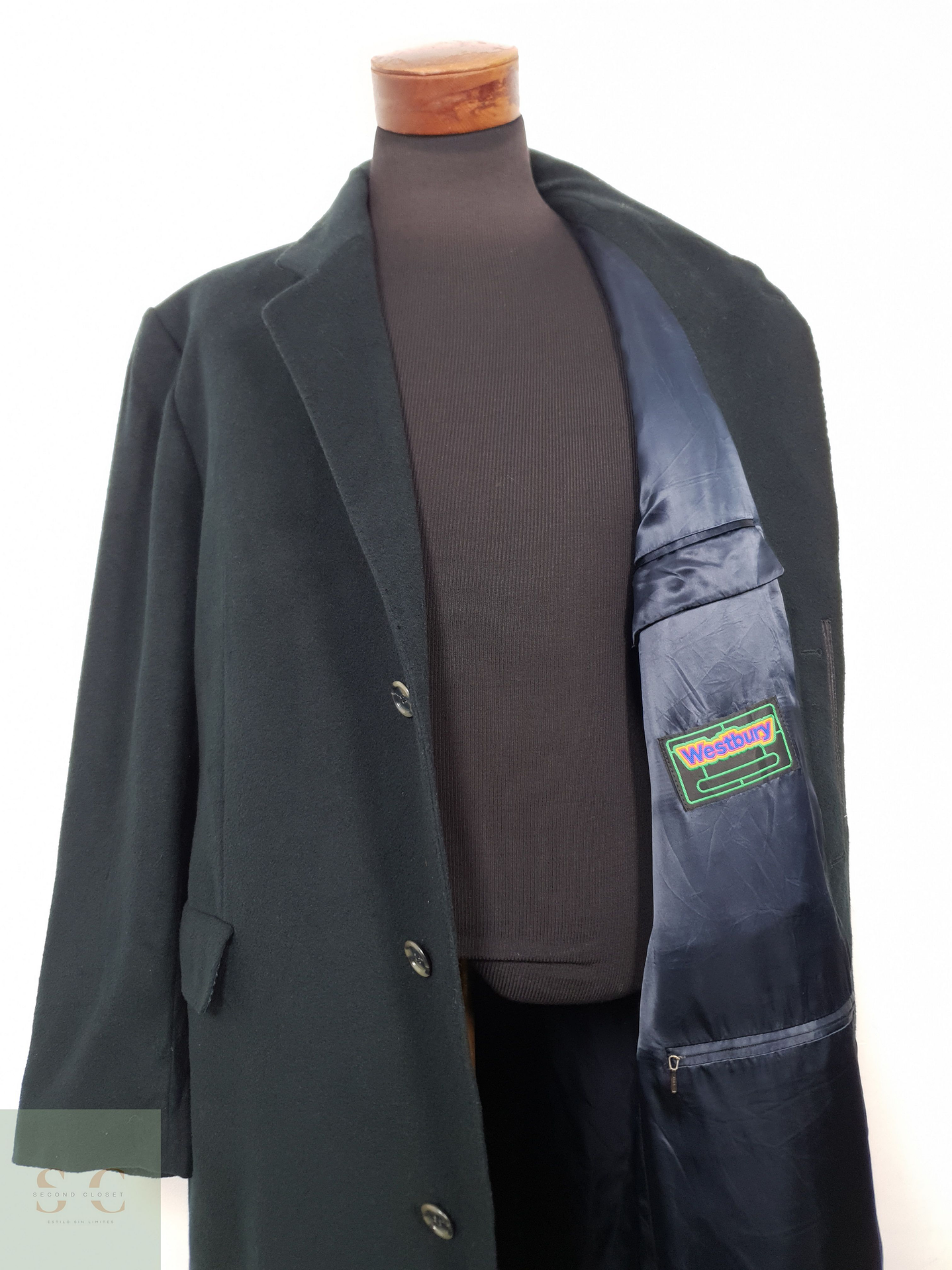 Abrigo Hombre Westbury 100 lana virgen Talla XXL 3