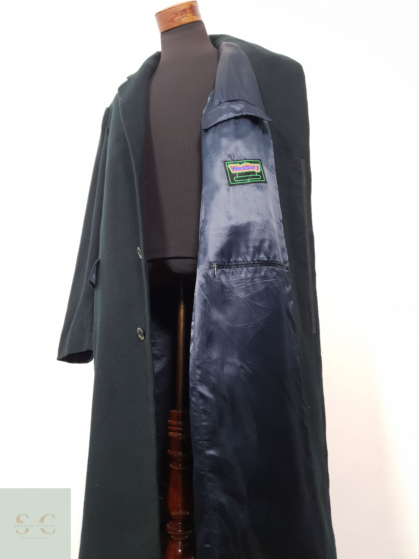 Abrigo Hombre Westbury 100 lana virgen Talla XXL 11