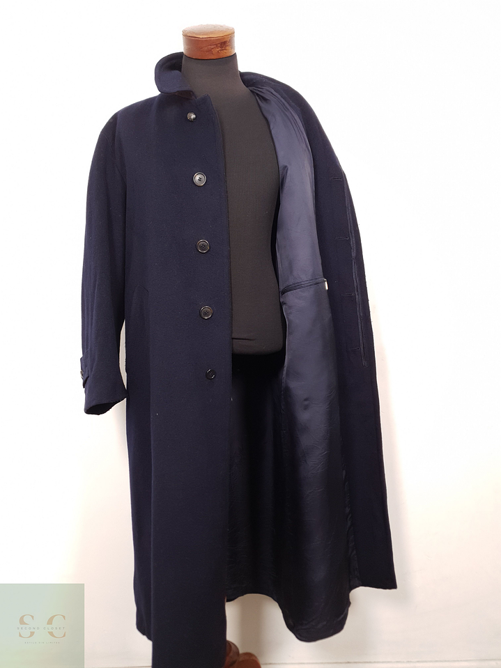 Abrigo Hombre Bugatti loden lana Azul Talla XXL 2