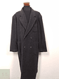 Abrigo Hombre Mens 65 lana 15 cashmere poliamida Plomo cruzado Talla XXXXL - Miniatura 5