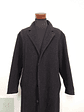 Abrigo Hombre Vintage lana virgen Plomo largo Talla XXL - Miniatura 2