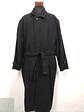 Abrigo Hombre Vintage lana virgen Plomo largo Talla XXXL - Miniatura 3