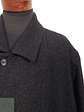 Abrigo Hombre Vintage lana virgen Plomo largo Talla XXXL - Miniatura 6