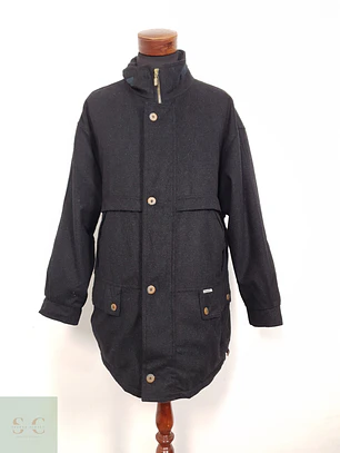 Abrigo técnico Jupiter Sympatex lana gris oscuro TALLA 4XL