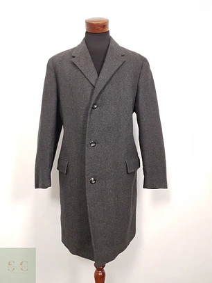 Abrigo hombre clásico C&A Formtreu lana y camello premium TALLA L