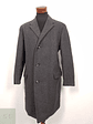 Abrigo Hombre Formtreu lana virgen Plomo claro Talla L - Miniatura 2