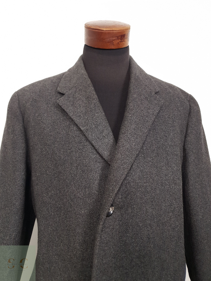 Abrigo Hombre Formtreu lana virgen Plomo claro Talla L 3