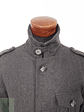 Chaqueta Hombre Vintage 70 lana Plomo Talla ML - Miniatura 6