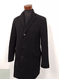Abrigo Hombre Canda mezcla lana Negro Talla M - Miniatura 2