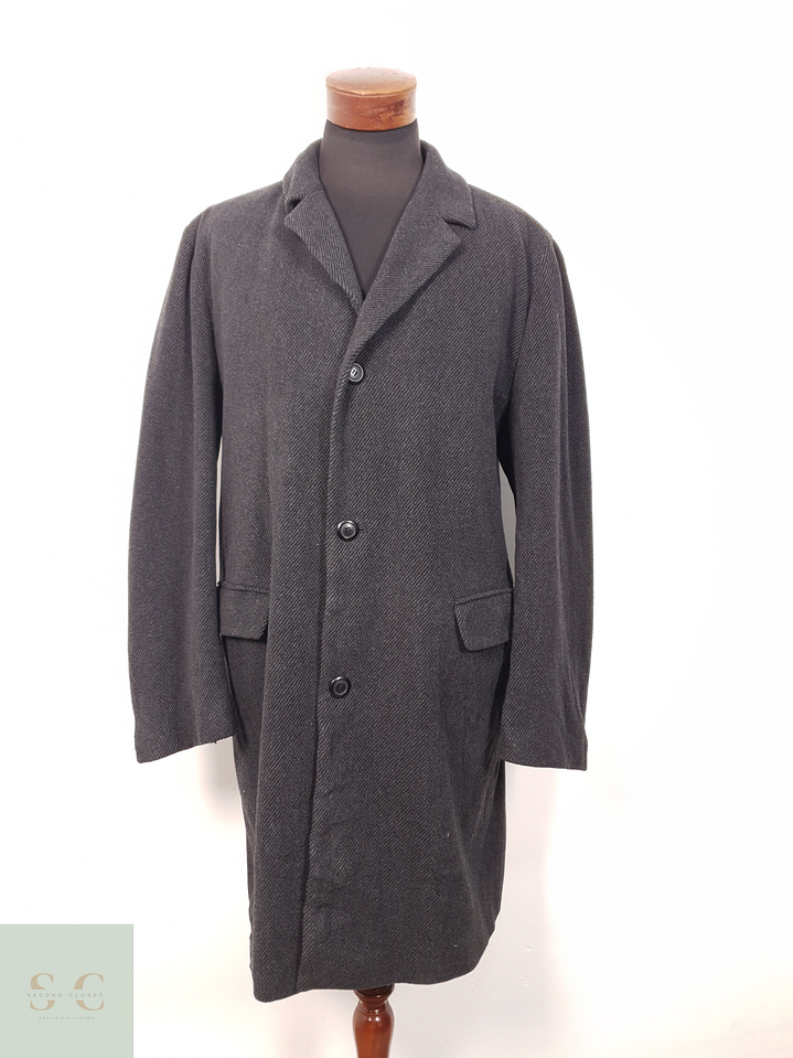 Abrigo Hombre Barisal 80 lana virgen Plomo Talla LXL 2