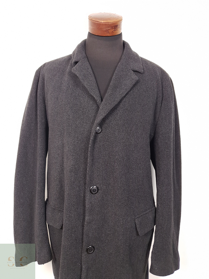 Abrigo Hombre Barisal 80 lana virgen Plomo Talla LXL 5