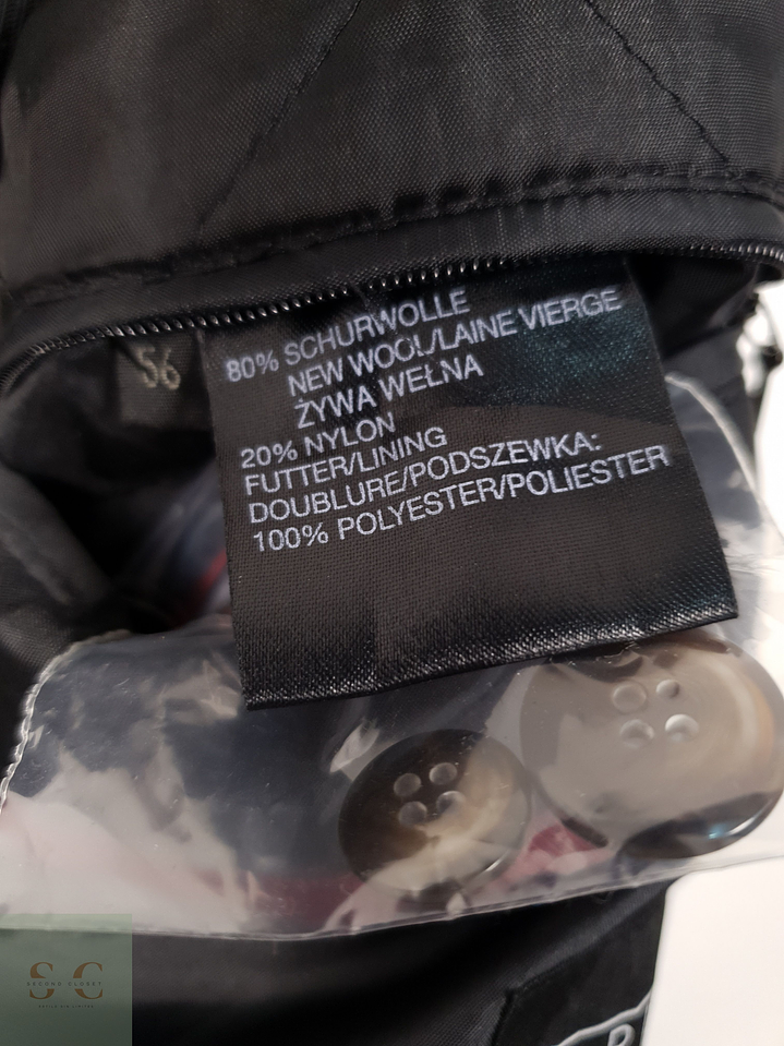 Abrigo Hombre Barisal 80 lana virgen Plomo Talla LXL 8