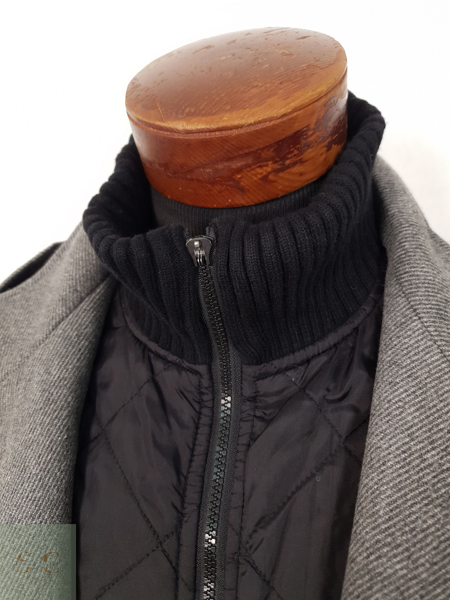 Chaqueta Hombre Esprit 50 lana Plomo Talla M 6