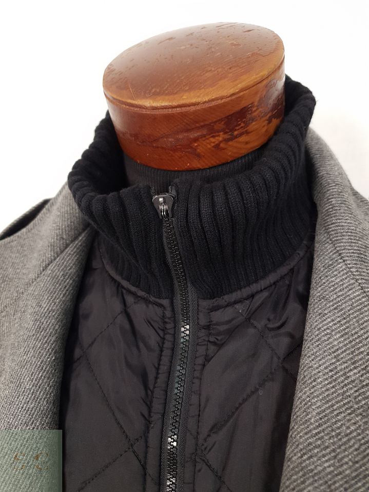 Chaqueta Hombre Esprit 50 lana Plomo Talla M 6