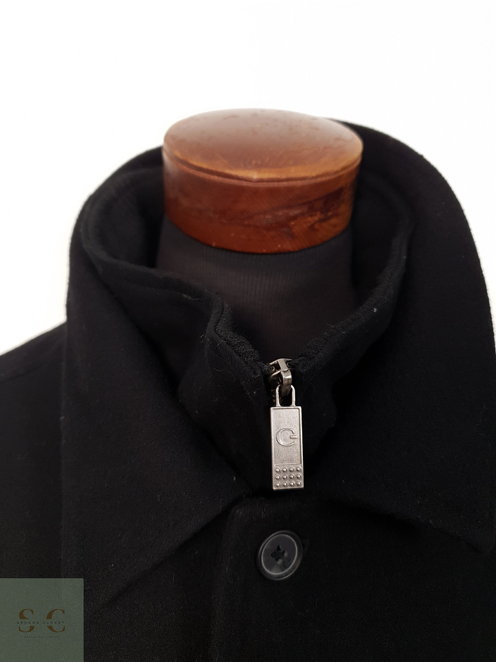 Abrigo Hombre Canda 60 lana Negro Talla XXL 5