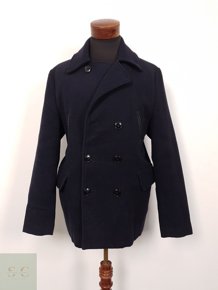 Abrigo Hombre Cedarwood State 50 lana Azul marinero Talla L 1