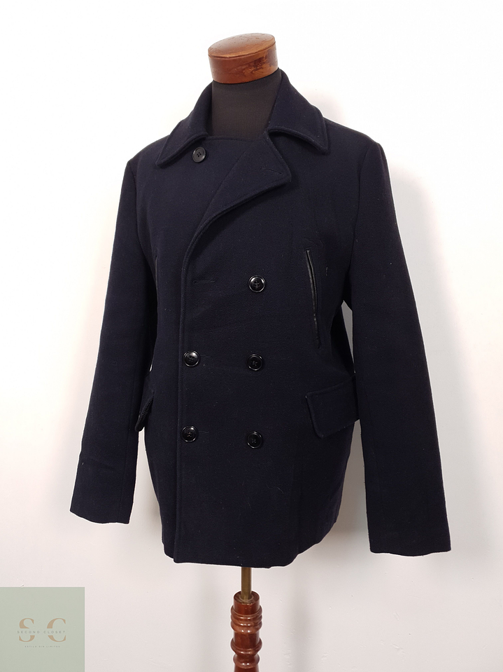 Abrigo Hombre Cedarwood State 50 lana Azul marinero Talla L 2