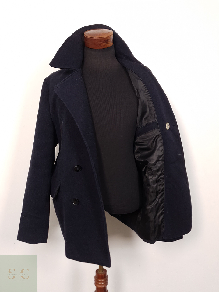 Abrigo Hombre Cedarwood State 50 lana Azul marinero Talla L 5