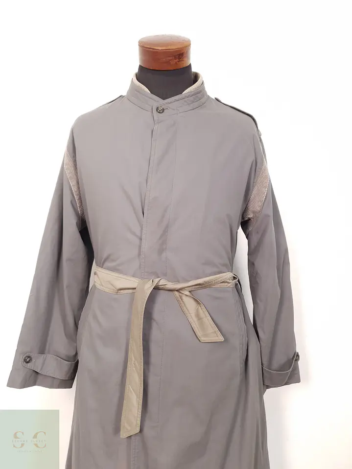 Gabardina Hombre Burberry Plomo - Talla M 3