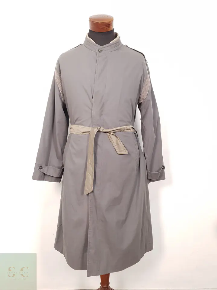 Gabardina Hombre Burberry Plomo - Talla M 6