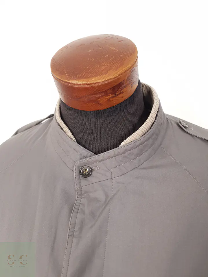 Gabardina Hombre Burberry Plomo - Talla M 10