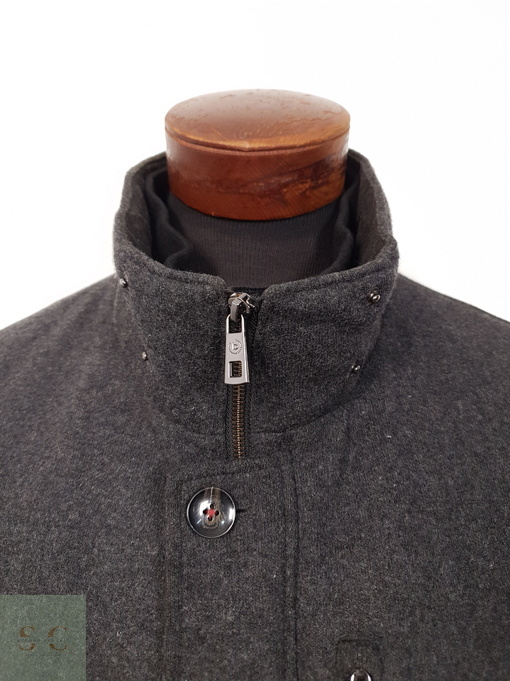 Abrigo Hombre Bugatti Plomo Talla XL 2