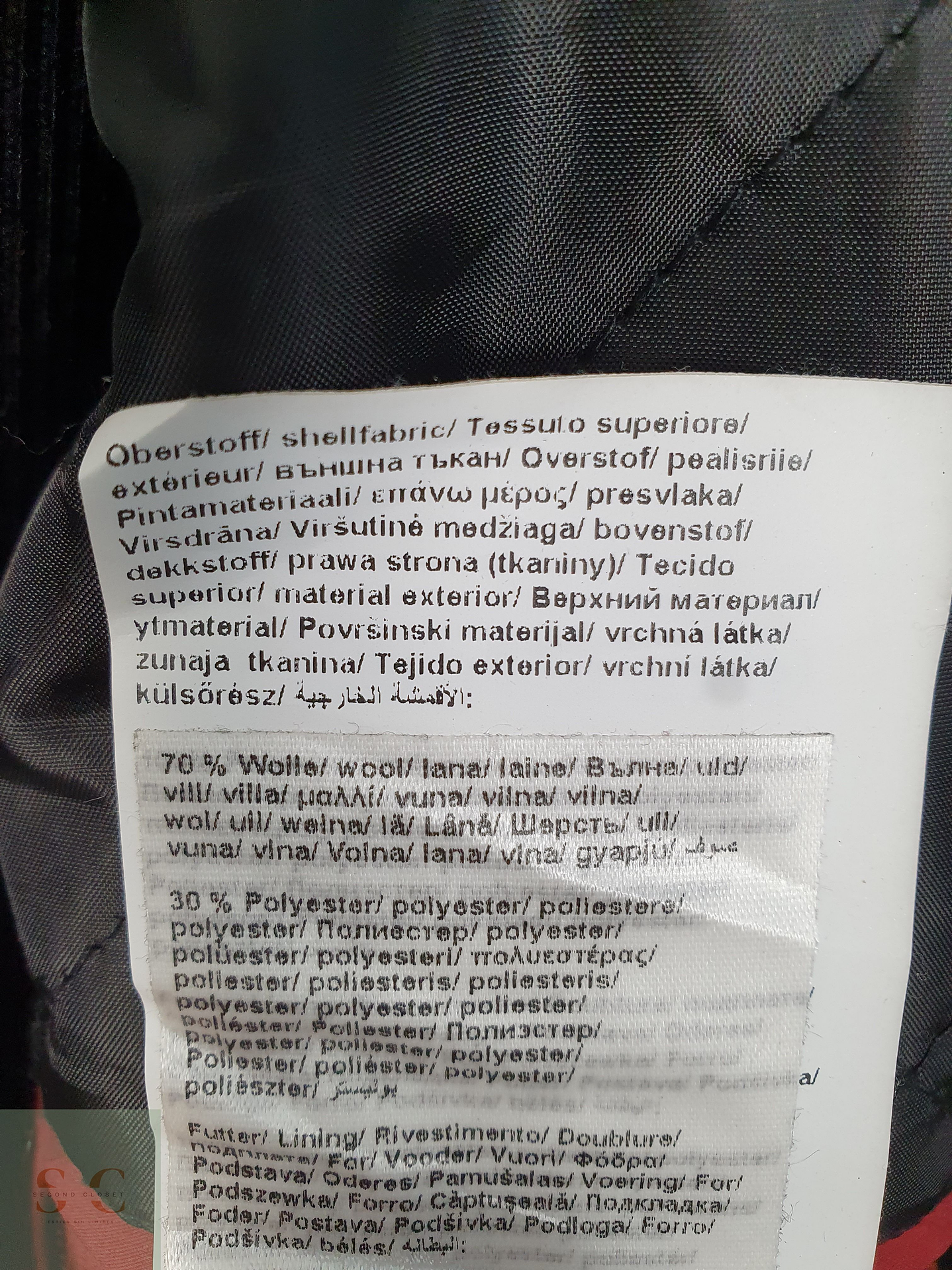 Abrigo Hombre Bugatti Plomo Talla XL 4