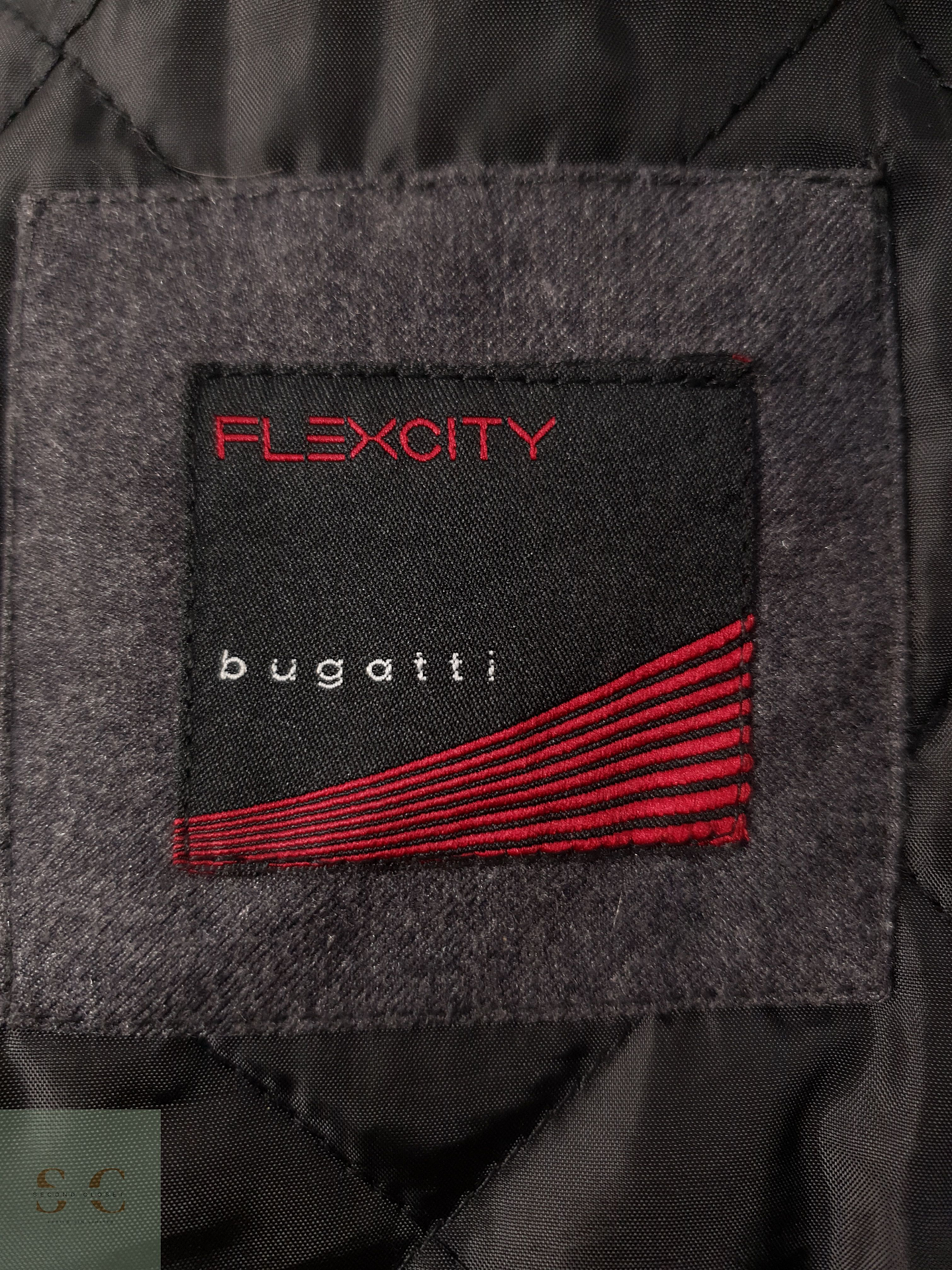 Abrigo Hombre Bugatti Plomo Talla XL 6