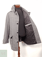 Abrigo Hombre St Oliver 70 lana Gris Talla XL - Miniatura 4