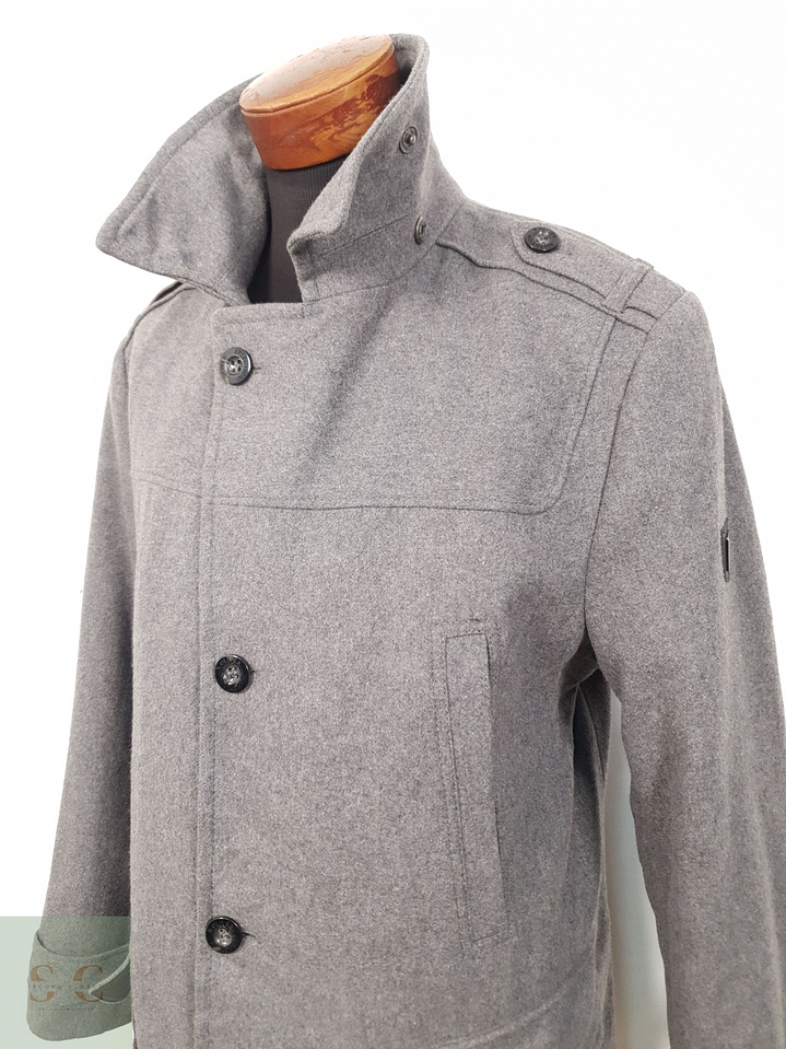 Abrigo Hombre St Oliver 70 lana Gris Talla XL 8