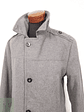 Abrigo Hombre St Oliver 70 lana Gris Talla XL - Miniatura 11