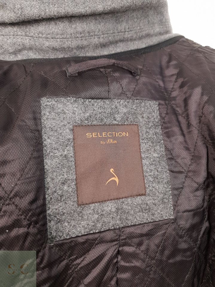 Abrigo Hombre St Oliver 70 lana Gris Talla XL 14