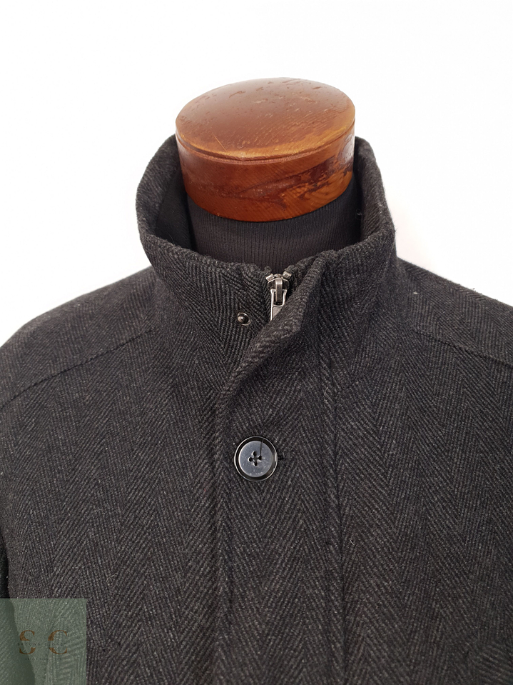 Abrigo Hombre Dunmore 60 lana Plomo Talla M 3