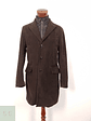 Abrigo Hombre Vintage algodon Cafe Talla SM - Miniatura 1
