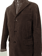 Abrigo Hombre Vintage algodon Cafe Talla SM - Miniatura 7