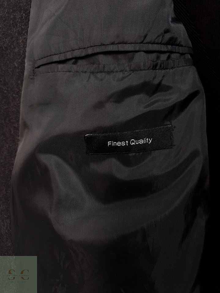 Abrigo Hombre J Philips lana cashmere Plomo Talla XL 4