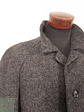 Abrigo Hombre Harris Tweed lana Plomo vintage Talla XL - Miniatura 6