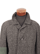 Abrigo Hombre Harris Tweed lana Plomo vintage Talla XL - Miniatura 9