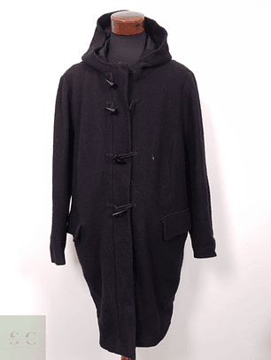 Montgomery Hombre Vintage Negro Talla XXL