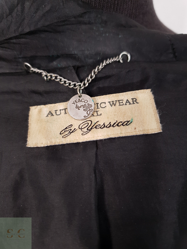 Montgomery Hombre Vintage Negro Talla XXL 8